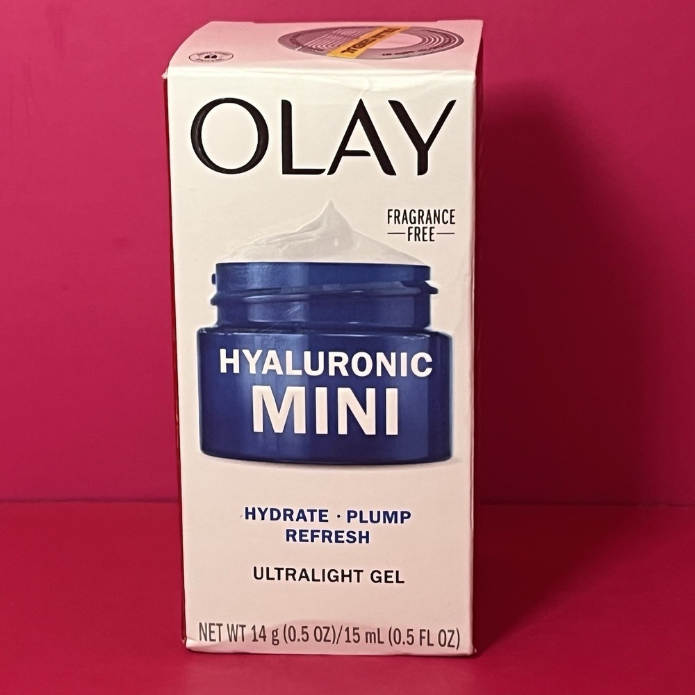 OLAY‎ Hyaluronic Mini Ultralight Gel Fragrance Free 15 mL Hydrate Plump Refresh